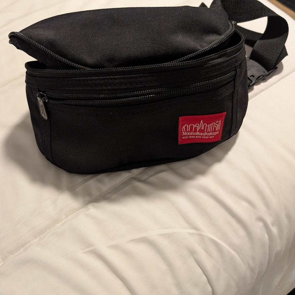 Manhattan Portage Black Fanny Pack